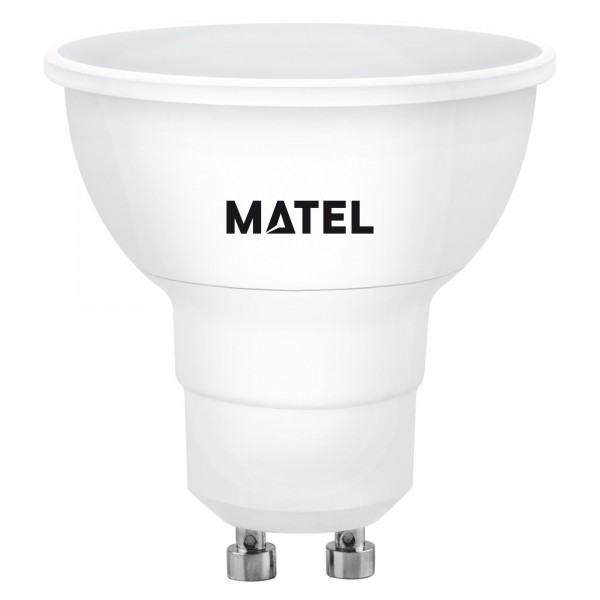 Bomb.led dicroica 120º regul.gu10 8w.neu (caja de 6 unidades)