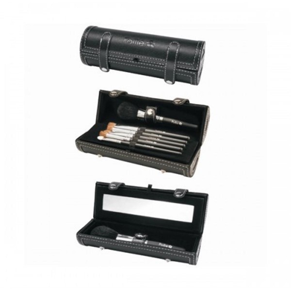 Eurostil con espejo estuche 7 pinceles 7un