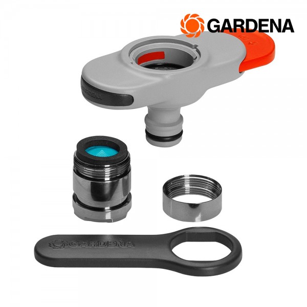 Conector para grifos de interior rosca m 24 x 1 hembra y m 22 x 1 macho, blister