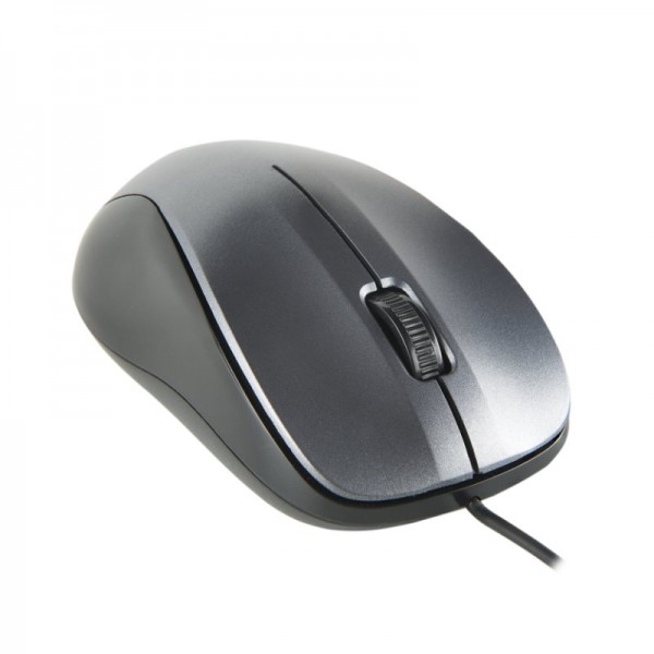Ngs ratón óptico wired gray