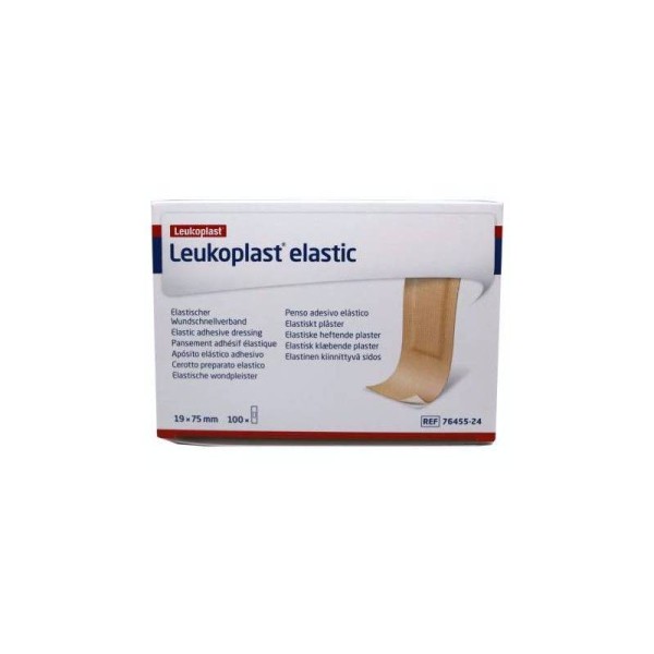 Leukoplast Elastic 19mm X 76mm 100 Un