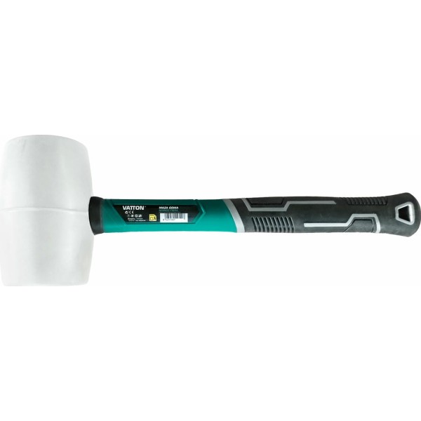 Maza goma m/fibra blanca 680gr. 