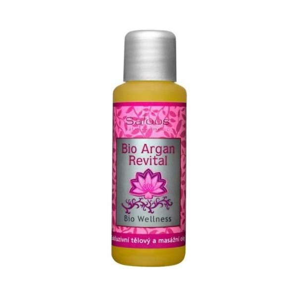 Saloos bio argan revital body and massage oil 50ml