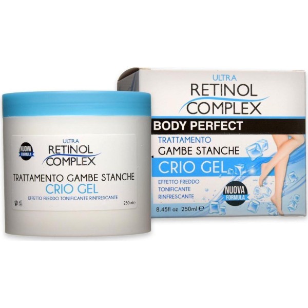 Ultra retinol complex body perfect tratamiento de piernas crio-gel tonificante 250ml