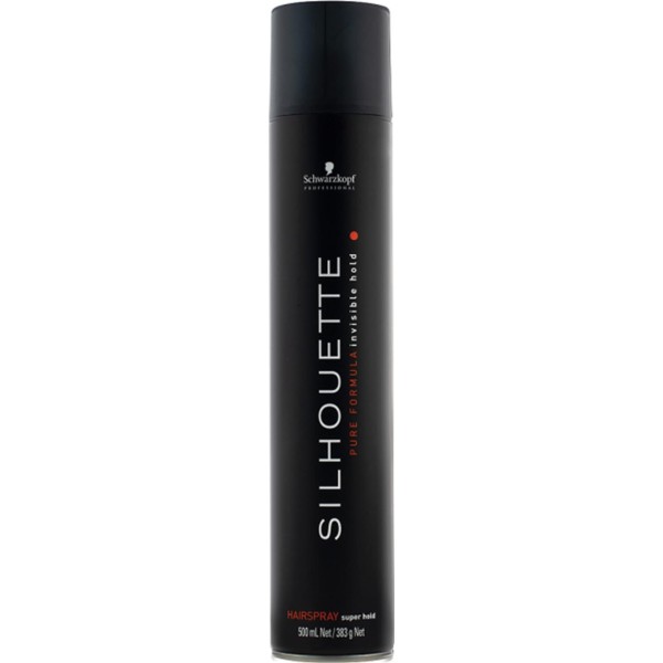 Schwarzkpof silhouette spray capilar fijador formula invisible 500ml vaporizador
