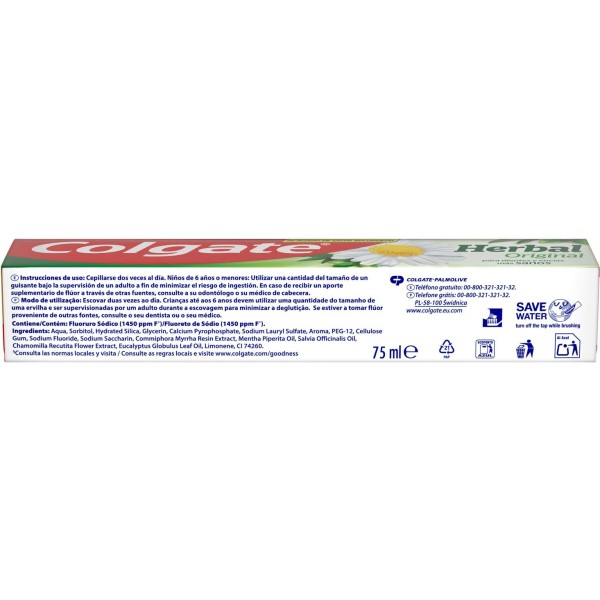 Colgate dentifrico herbal dentifrico 75ml